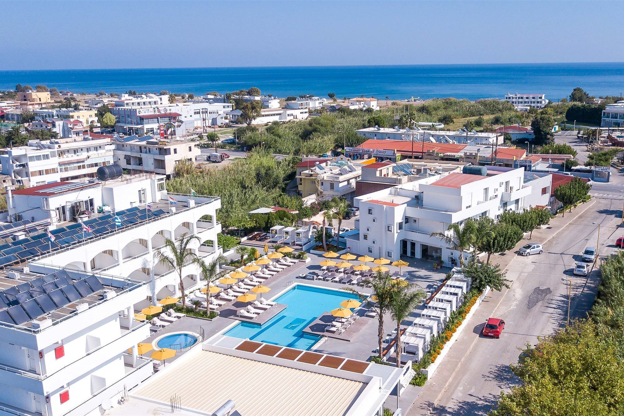 Orion Hotel Faliraki Esterno foto