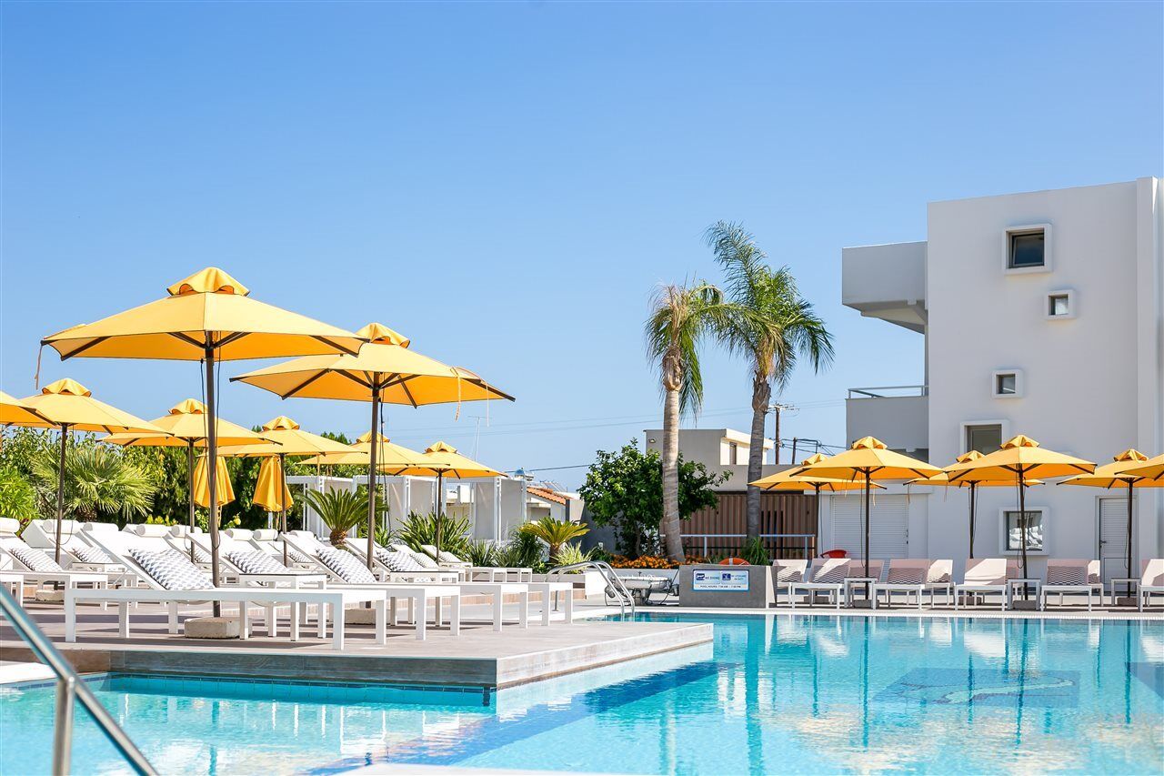 Orion Hotel Faliraki Esterno foto
